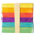 V&auml;rvilised puupulgad, 50 tk.