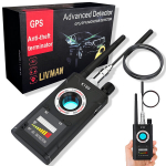 Usaldusv&auml;&auml;rne peidetud kaamerate ja GPS-j&auml;lgijate detektor LIVMAN K18S