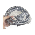 1tk Kaablite Kaitse Toru, Pikkus 1M, Sobib 4-6 Kaablile, Pilka