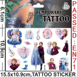 Disney Frozen Printsesside T&auml;toveeringu Kleebised - Anna & Elsa., Cg-218