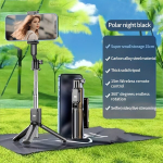 Kompaktne K&auml;eshoitav Gimbaal Stabilisaator, 360&deg; P&ouml;&ouml;ratav Statiiviga.