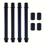 4 Komplekti 11.99cm Sirge Toru Lambivarsi Komplekt M10 Kuldne Lambivarsi Varuosad Asenduseks