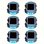 2/6tk P&auml;ikese LED Terrassituled - Veekindel, Tugev Alumiinium , Ledinis mėlynas