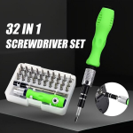 1tk 32in1 T&auml;ppismagnetiline Kruvikeeraja Komplekt, Metall, Kompaktne, Multifunktsionaalne ja Vastupidav Elektriline Remondit&ouml;&ouml;riist.