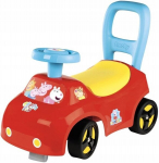 Smoby - 2 in 1 child car carrier - Peppa Pig - Storage under the saddle + horn - From 10 months - Made in France