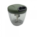 Mitmefunktsionaalne K&auml;sitsi Toiduhakkija - Plastikust K&uuml;&uuml;slaugupurusti, K&ouml;&ouml;giviljal&otilde;ikur, Lihapurusti, Loojakas K&uuml;&uuml;slaugukurnaja, K&ouml;&ouml;gitarvikud Toiduks., Žalia - 900 ml