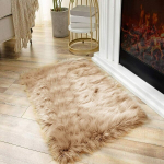 1tk Khaki Karvane Ala Vaip, &Uuml;lipehme Paks Vaip, 60 * 120 cm / 23 colių * 47 colių