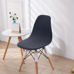 1tk Elastne Piimakiudriie Eames Toolikate &Uuml;hev&auml;rviline Veekindel Kattekiht Pulmadeks S&ouml;&ouml;gituba Kontor Peokate., Tamsiai mėlyna