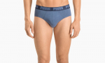 Trikotaažist Aluspesu Puma Basic Brief Blue 889100 21/L