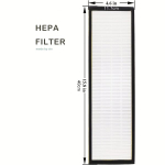 &Otilde;hupuhasti HEPA B filter, 2 rinkiniai