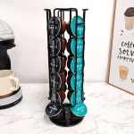 P&ouml;&ouml;rlev Kohvikapsli Hoidik - 24 Dolce Gusto. , Juoda