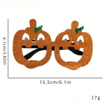 Sisekujunduskleeps Kummitused, Moliūgų-oranžinė ir juoda