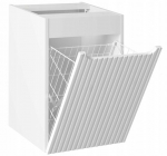 Vannitoa kapp pesukorviga, valge NOVA 40 x 39 x 57 cm