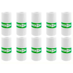 CP STP10 Iseklepev termopaber Kleebis x10 Rulli 57mm x 25mm Laste Printimiskaamerale, valge