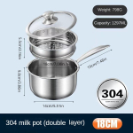 roostevabast terasest pott, 18 cm / 7,08 colio