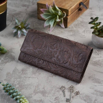 Paolo Peruzzi naiste suur RFID nahast rahakott IN35BR