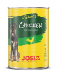 Josera JosiDog t&auml;iskasvanud koertele kana kastmes, 415g