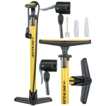 Jalgrattapump Dunlop, must/kollane