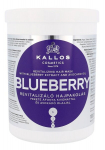 Kallos Blueberry, Elustav juuksemask mustikate ekstrakti ja avokaado&otilde;liga, 1000ml