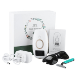 (SilverCN)999999 Flashes laserepilaator karvaeemaldus naistele valutu IPL impulssvalgus depilaator LED-ekraaniga Maquina De Cortar Cabello, (SilverCN)
