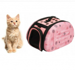 Kandekott koertele ja kassidele, 35 x 22 x 20 cm, roosa v&auml;rv