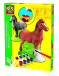 Casting and painting - Horse - SES CREATIVE - Latex mold, drying rack, plaster, paint and brush included