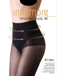 Naiste sukkp&uuml;ksid Innamore Wonder Body 40 DEN, tumepruun