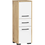 Vannitoa kapp Akord FIN 30 2D 1SZ, pruun/valge