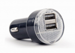 Autolaadija Gembird EG-U2C2A-CAR-02, 2 USB, 2.1A
