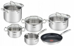 Tefal Duetto+ potikomplekt G732SA55, 10 tk
