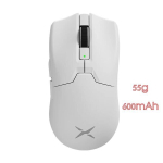 Delux M800 Ultra Light 55G traadita kolmekordse m&auml;ngum&auml;ngude hiir 26000dpi - valge 600mAh kombo