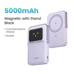 Ugreen 30W 1000mAh juhtmeta kiire laadimisv&otilde;imsuse pank iPhone - magnetiline lilla "