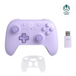 M&auml;ngukonsool 8bitdo Ultimate 2C traadita m&auml;ngukontroller PC - aurutekk, Raspberry Pi, Android, Windows - Purple koos kastiga