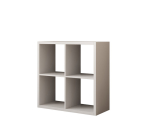 Raamaturiiul Furniture Cleo III, valge