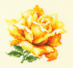 Tikkimiskomplekt Magic Needle "Yellow Rose" 150-005