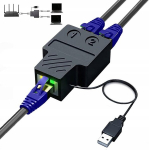 LAN SPLITTER 1x2 ADAPTER SPLITTER RJ45 100 Mbps