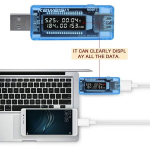 USB Laadija Tester Arst Pinge Voolu Meeter Voltm&otilde;&otilde;tur Ampermeeter Aku Mahutavuse Tester Mobiilne J&otilde;u Detektor USB Meeter.