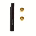 1tk SRACL1212H06 Karbiidp&ouml;&ouml;rdetera + 2tk RCMT0602MO, Positiivne & P&ouml;&ouml;rdmetallikomplekt, Vastupidav, Pika Eluea, CNC t&ouml;&ouml;tlemiseks, SRACL1212H06+2 PCS RCMT0602MO