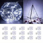 Muinasjutu Lambi LED Kett, Balta (15 vnt.)