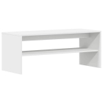 telerikapp，TV Kapp，telerialus, valge, 100 x 40 x 40 cm, puitlaastplaat CFE753416