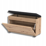 Jalatsiriiul Fluxar SC-1237 80x50x30 cm k&auml;sit&ouml;&ouml; tammepuust