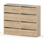 Kingariiul Fluxar SC-1279 100x120x36 cm Sonoma tammepuu