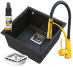 Valamu graniit Granitan kuldne 42cm komplekt