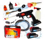 V&otilde;imas k&otilde;rgsurvepesur Airi CCT-4 akutoitel ja tarvikud, laadija ja 2 akut