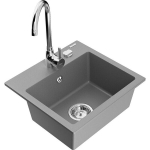 &Uuml;hekordne graniidist valamu Mexen Milo k&ouml;&ouml;gisegistiga Telma, Hall - 6505-71-670200-00