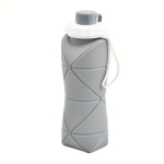 Kokkupandav silikoonist veejootur, 600ml, hall