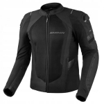 Suvine linna mootorratturi jakk SHIMA MESH PRO 2.0, must, suurus L