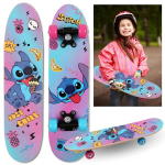DISNEY Stitch laste puidust rula 61cm, libisemisvastane, kerge ja stabiilne 20-50 kg, Universalus