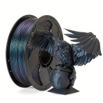 PLA Premium S&auml;delev 3D Filament,  degančios titano spalvos