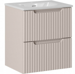 Vannitoakapp koos valamuga, seinale paigaldatav, kasmiir NOVA 51 x 40 x 59 cm